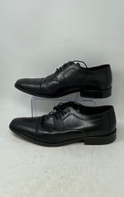 Load image into Gallery viewer, Johnston &amp; Murphy Mens Melton 59-11567 Black Cap Toe Oxford Dress Shoes Size 14M
