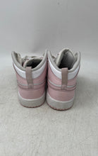 Load image into Gallery viewer, Nike Kids Air Jordan 1 Mid DQ8424-608 White Pink Lace-Up Sneaker Shoes Size 2Y
