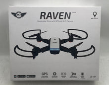 Load image into Gallery viewer, Sky Rider Raven DRWG538B Quadcopter Drone With GPS And Wi-Fi Camera Not Tested

