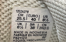 Load image into Gallery viewer, Asics Womens Gel Nimbus 9 1202A278 White Blue Lace-Up Running Shoes Size 8.5
