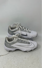 Load image into Gallery viewer, Nike Unisex Kids Vapor Edge Shark 2 DH5089-102 White Gray Football Cleats Sz 3Y
