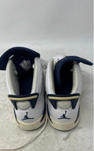 Load image into Gallery viewer, Nike Kids Air Jordan 6 White Blue Lace-Up Sneakers Shoes Size 2Y
