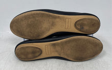 Load image into Gallery viewer, Franco Sarto Womens Christina Black Leather Slip-On Closed Toe Ballet Flat Sz 7M

