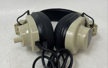 Load image into Gallery viewer, Califone 2924AV-PS Beige Black Adjustable Headband Over Ear Headphones Untested
