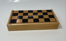 Load image into Gallery viewer, Backgammon Ludo Chess &amp; Checkers And Dominoes Multi-Game Wooden Compendium Set

