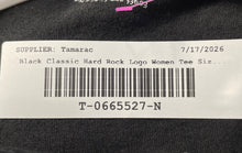 Load image into Gallery viewer, Hard Rock Cafe Womens Black Short Sleeve Crew Neck Classic Pullover T-Shirt XL
