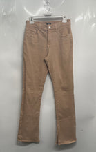 Load image into Gallery viewer, Express Womens Brown Denim Light Wash Skyscraper Straight Leg Jeans Size 6S
