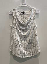 Load image into Gallery viewer, Banana Republic Womens Black White Sleeveless Pullover Tank Top Size Small
