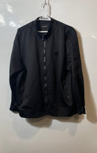 Load image into Gallery viewer, Karl Lagerfeld Mens Black Long Sleeve Pockets Full-Zip Track Jacket Size XL
