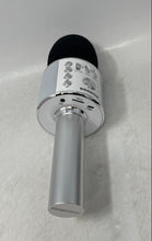Load image into Gallery viewer, Bonaok Karaoke White Wireless Bluetooth Microphone With Case Not Tested

