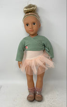 Load image into Gallery viewer, Our Generation Girls Brown Eyes Light Hair Pink Tutu Ballerina Doll
