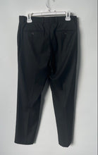 Load image into Gallery viewer, Lauren Ralph Lauren Mens Black Flat Front Straight Leg Dress Pants Size 30WX30L
