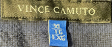 Load image into Gallery viewer, Vince Camuto Mens Blue Printed Long Sleeve Collared Button-Up Shirt Size XL
