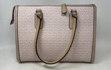 Load image into Gallery viewer, Guess Womens Pink Geometric Cut-Out Inner Zipped Pocket Shoulder Handbag

