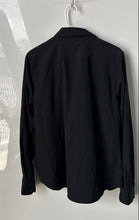 Load image into Gallery viewer, Harley-Davidson Mens Black Long Sleeve Dual Chest Pocket Button-Up Shirt Size L
