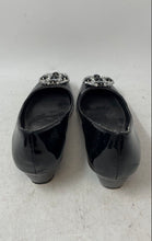 Load image into Gallery viewer, Adrienne Vittadini Womens Palm Beach Black Slip-On Wedge Pump Heels Size 6.5

