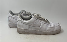Load image into Gallery viewer, Nike Mens Air Force 1 White Low Top Lace-Up Sneaker Shoes Size 11.5 Dirty
