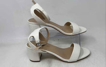 Load image into Gallery viewer, Dream Pairs Womens Ivory Open Toe Block Heel Ankle Strap Sandals Size 10

