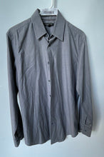 Load image into Gallery viewer, Banana Republic Mens Gray Long Sleeve Stretch Slim-Fit Button-Up Shirt Size S

