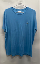 Load image into Gallery viewer, Lacoste Mens Light Blue Pima Cotton Regular Fit Pullover T-Shirt Size XXL
