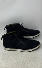 Load image into Gallery viewer, Aldo Mens Falella Black Leather Lace-Up Mid Top Sneaker Shoes Size 10.5
