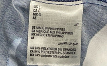 Load image into Gallery viewer, Alfani Womens Blue Printed Elastic Waist Pull-On Ankle Pants Size Large
