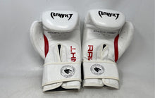 Load image into Gallery viewer, Rawkt Unisex Pro Series 2.0 White Athletic Combat Boxing Gloves Size 14oz
