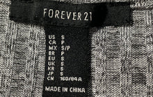 Load image into Gallery viewer, Forever 21 Womens Silver Long Sleeve Wrap Blouse Top Size Small
