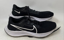 Load image into Gallery viewer, Nike Mens Air Zoom Pegasus 38 CW7356-002 Black White Running Shoes Size 10
