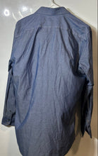 Load image into Gallery viewer, Banana Republic Mens Blue Long Sleeve Tailored Slim Fit Button-Up Shirt Size M
