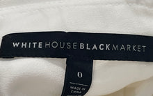 Load image into Gallery viewer, White House Black Market Womens Off White V-Neck Long Sleeve Blouse Top Size 0
