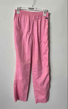 Load image into Gallery viewer, Izod Lacoste Girls Pink Flat Front Regular Fit Elastic Waist Track Pants Size L
