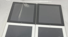 Load image into Gallery viewer, Lot Of 4 Pcs Apple iPads Gray Mixed iOS Tablets Not Tested Locked For Parts
