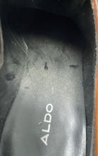 Load image into Gallery viewer, Aldo Mens Brown Leather Cap Toe Lace-Up Oxford Dress Shoes Size 10.5
