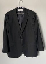 Load image into Gallery viewer, Stafford Mens Gray Classic Fit Coolmax Notch Lapel Two-Button Blazer Size 48
