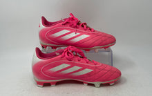 Load image into Gallery viewer, Adidas Kids Goletto IX JH6645 Pink White Low Top Lace-Up Soccer Cleats Size 2.5
