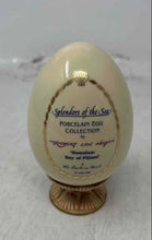 Load image into Gallery viewer, The Danbury Mint Honolua Bay Of Piilani Beige Porcelain Egg By Robert Lyn Nelson
