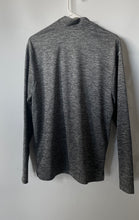 Load image into Gallery viewer, Reebok Mens Gray Heather Long Sleeve Training 1/4 Zip Pullover Sweatshirt Size M
