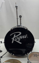 Load image into Gallery viewer, Rogue Multicolor Percussion Musical Instrument Complete Acoustic Bass Drum Set
