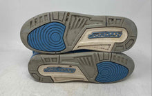 Load image into Gallery viewer, Nike Boys Air Jordan Spizike Low White Blue Lace-Up Sneaker Shoes Size 7Y
