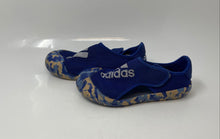 Load image into Gallery viewer, Adidas Unisex Kids AltaVenture Blue Brown Hook &amp; Loop Swim Sandals Size 13K
