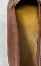 Load image into Gallery viewer, Cole Haan Mens C06983 Brown Leather Round Toe Slip-On Penny Loafers Size 10.5 M
