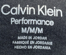Load image into Gallery viewer, Calvin Klein Womens Black Performance Short Sleeve Crew Neck T-Shirt Size Medium
