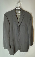 Load image into Gallery viewer, Hugo Boss Mens Gray Long Sleeve Notch Collar Pockets 3-Button Blazer Size 38R
