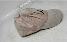 Load image into Gallery viewer, Air Jordan Mens Beige Black Monogram Flexfit Adjustable Baseball Cap
