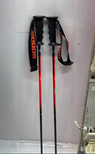 Load image into Gallery viewer, Dynastar Black And Gray Professional Winter Sports Skis Set With Poles
