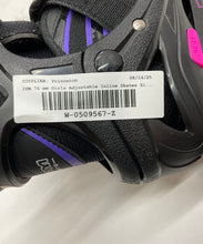 Load image into Gallery viewer, 2PM Sports Girls Black Purple 76 mm Adjustable Inline Skates Size 4Y-7Y
