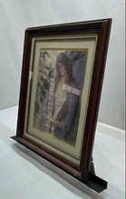 Load image into Gallery viewer, Girl Of Valdarno Leona Decker Bonnand Framed Wall Decorative Art Print
