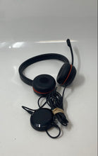 Load image into Gallery viewer, Jabra GN Evolve 20 Black Wired On-Ear Boom Microphone Stereo Headset Not Tested
