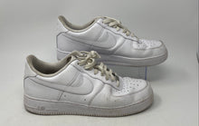 Load image into Gallery viewer, Nike Mens Air Force 1 07 CW2288-111 White Leather Lace-Up Sneaker Shoes Sz 11.5

